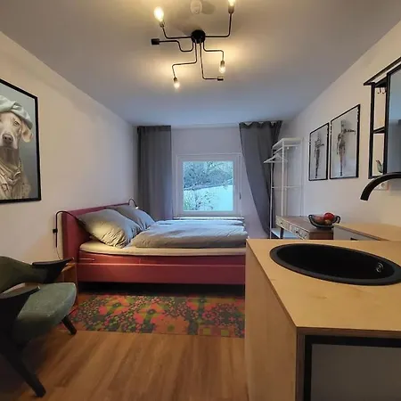 شقة Ruhiges & Veranda Mit Guter Anbindung بوخوم